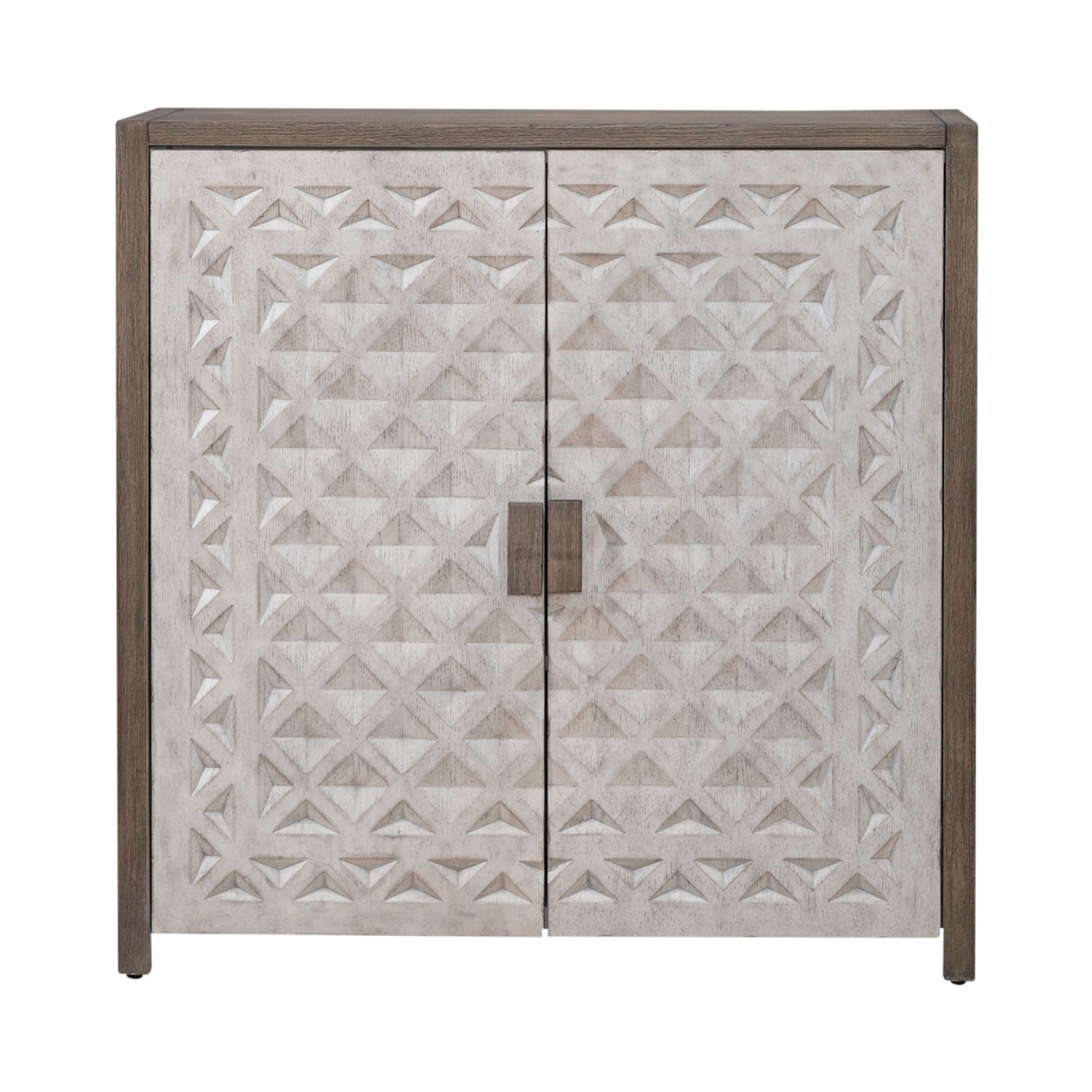 Chatfield - Accent Console - Antique White / Tobacco