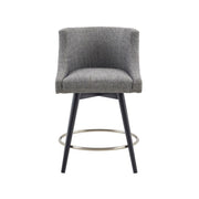 Mateo - Swivel Counter Stool - Gray