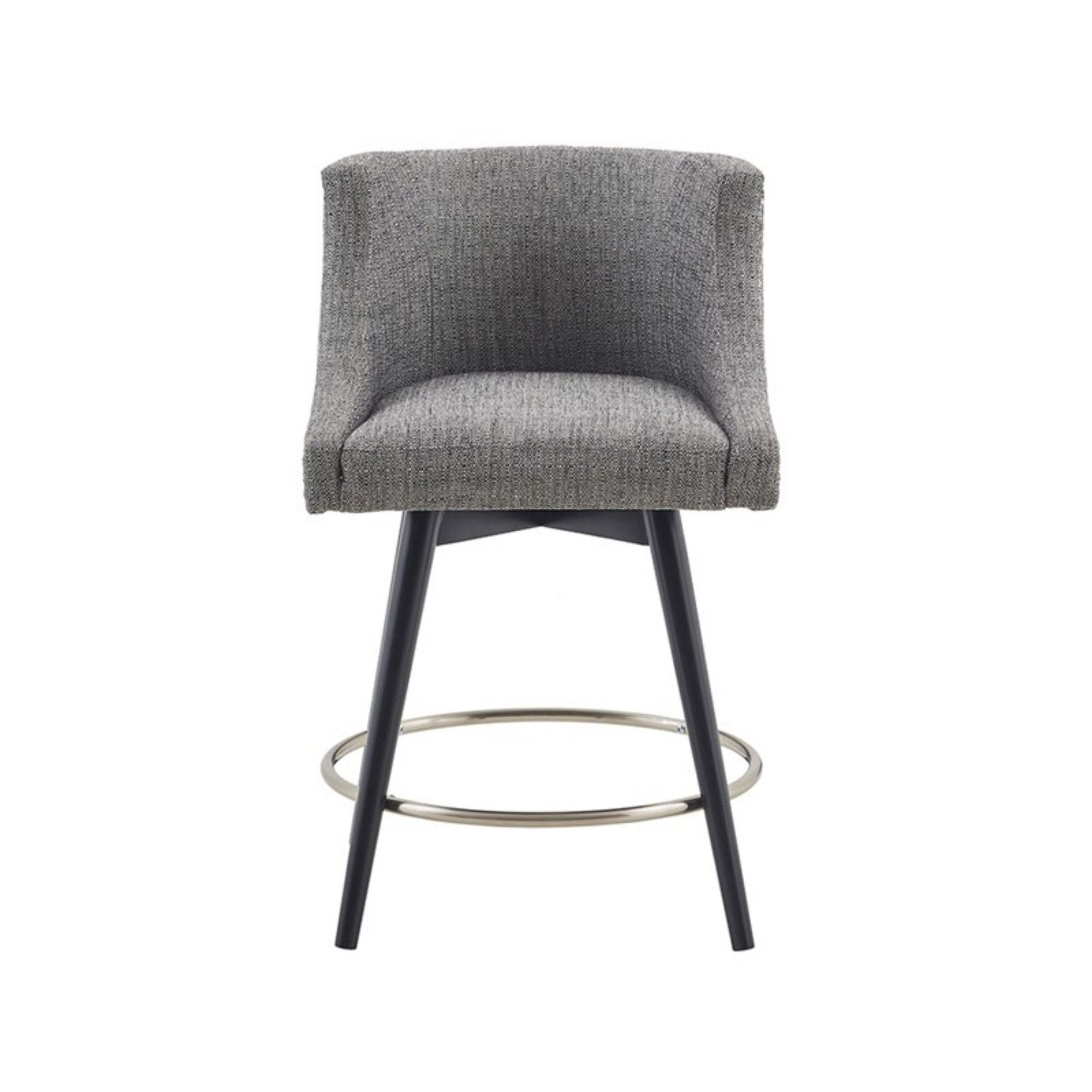 Mateo - Swivel Counter Stool - Gray