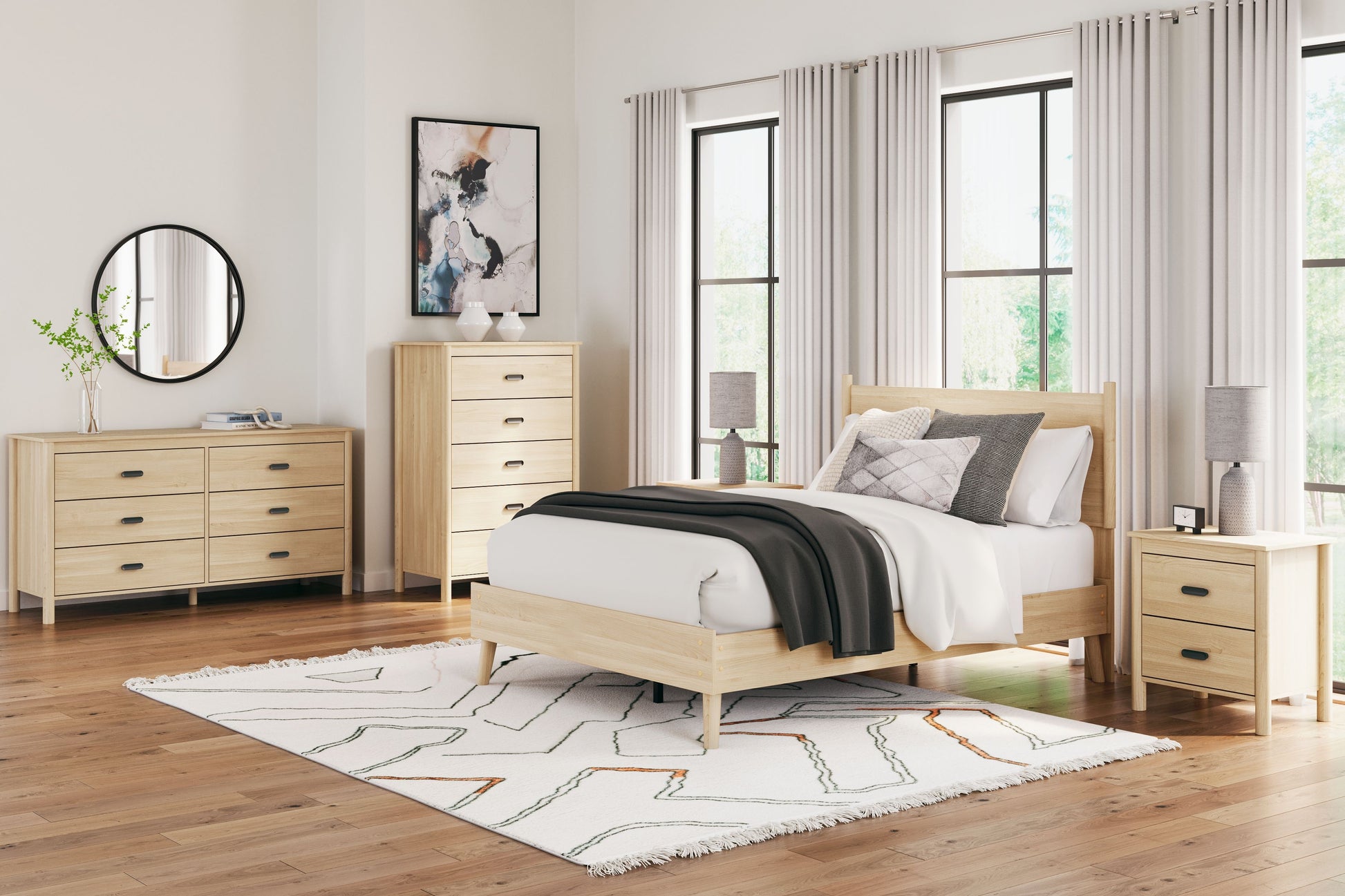Signature Design by Ashley® Cabinella - Platform Bedroom Set | Meri Furniture