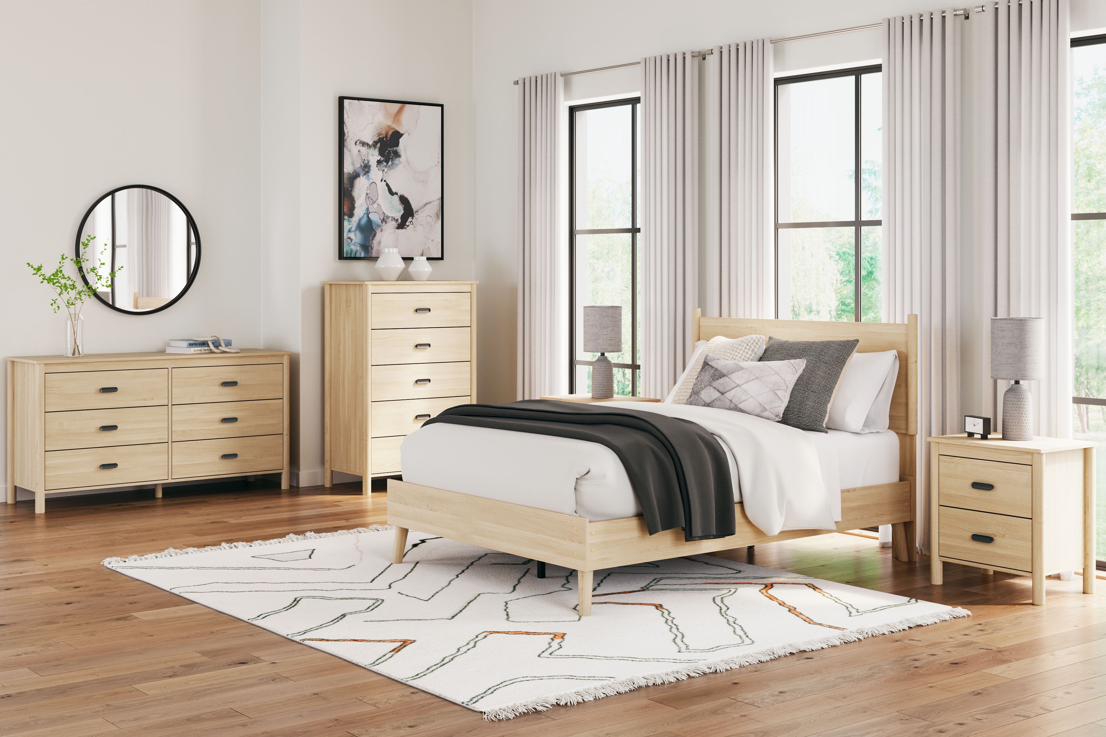 Signature Design by Ashley® Cabinella - Platform Bedroom Set | Meri Furniture