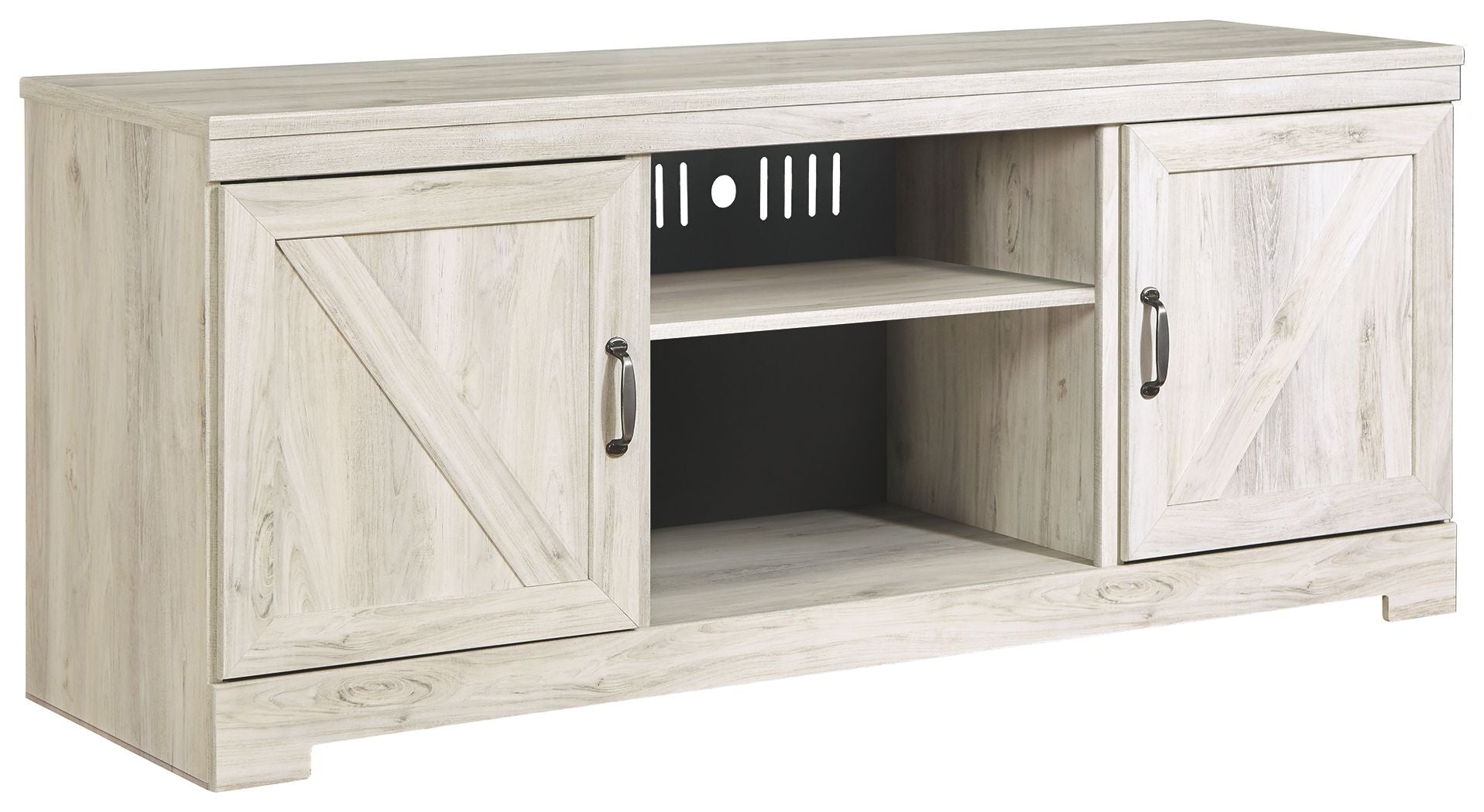 Signature Design by Ashley® Bellaby - TV Stand W/Fireplace Option | Meri Furniture