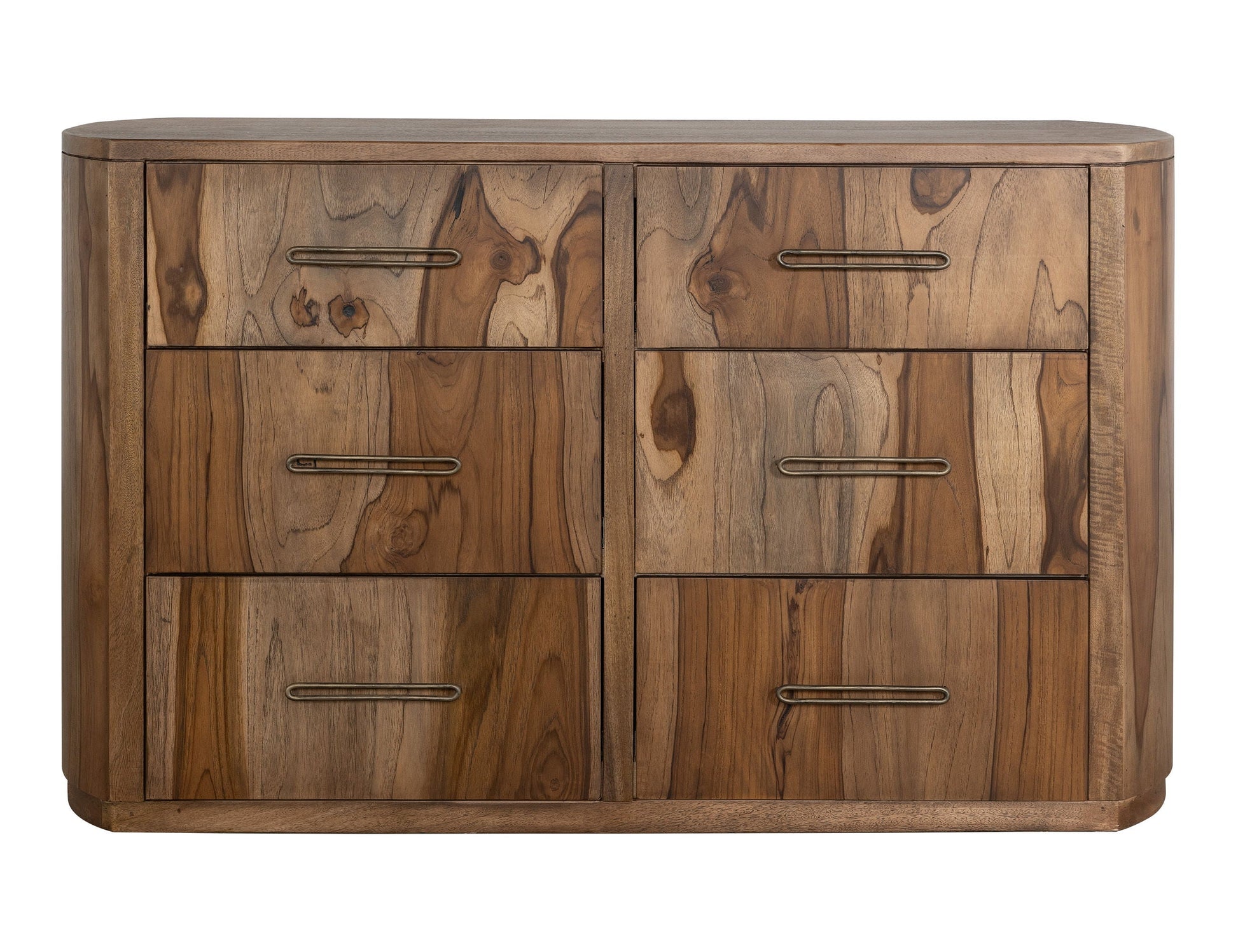 International Furniture Direct Balam - Dresser - Brown | Meri Furniture