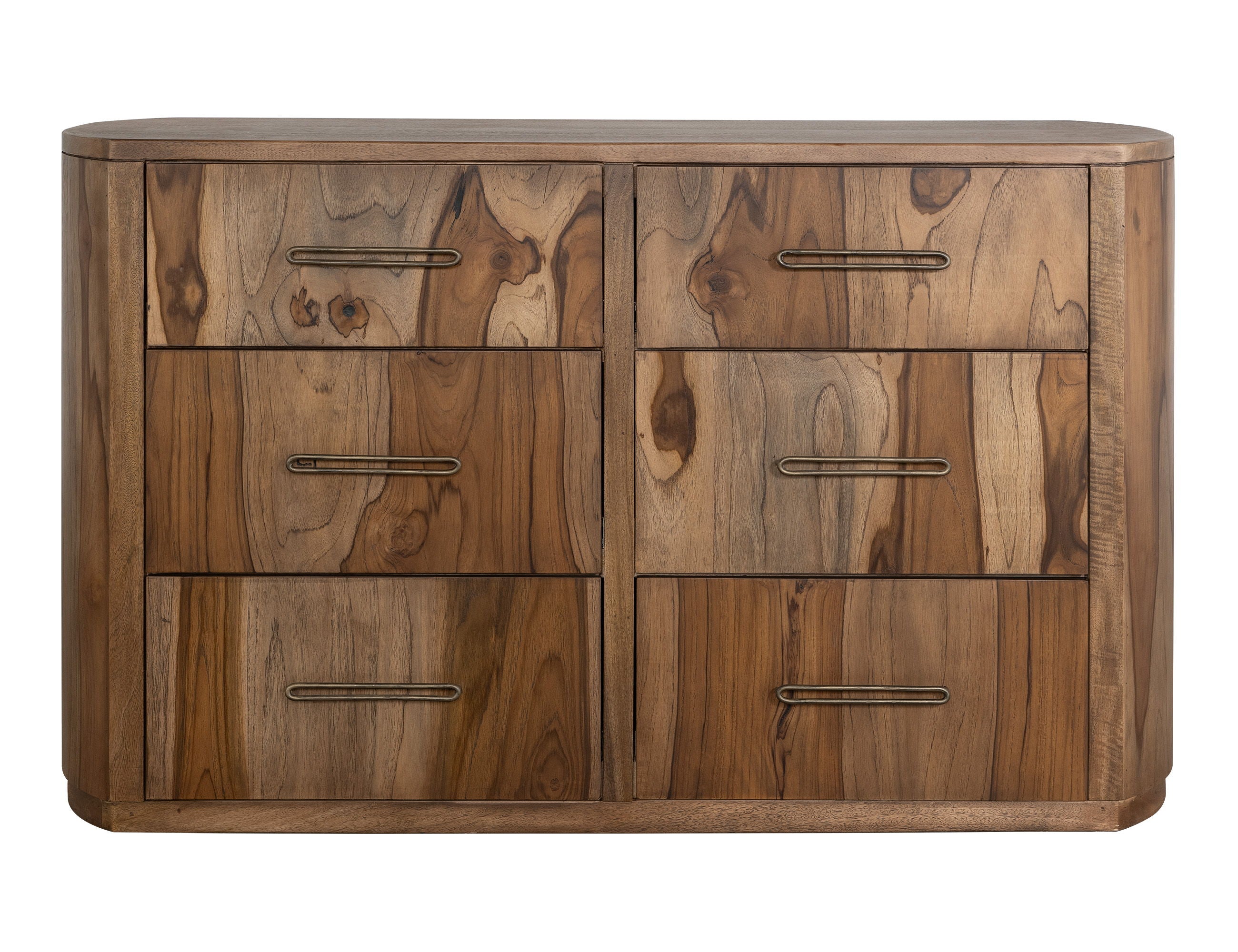 International Furniture Direct Balam - Dresser - Brown | Meri Furniture