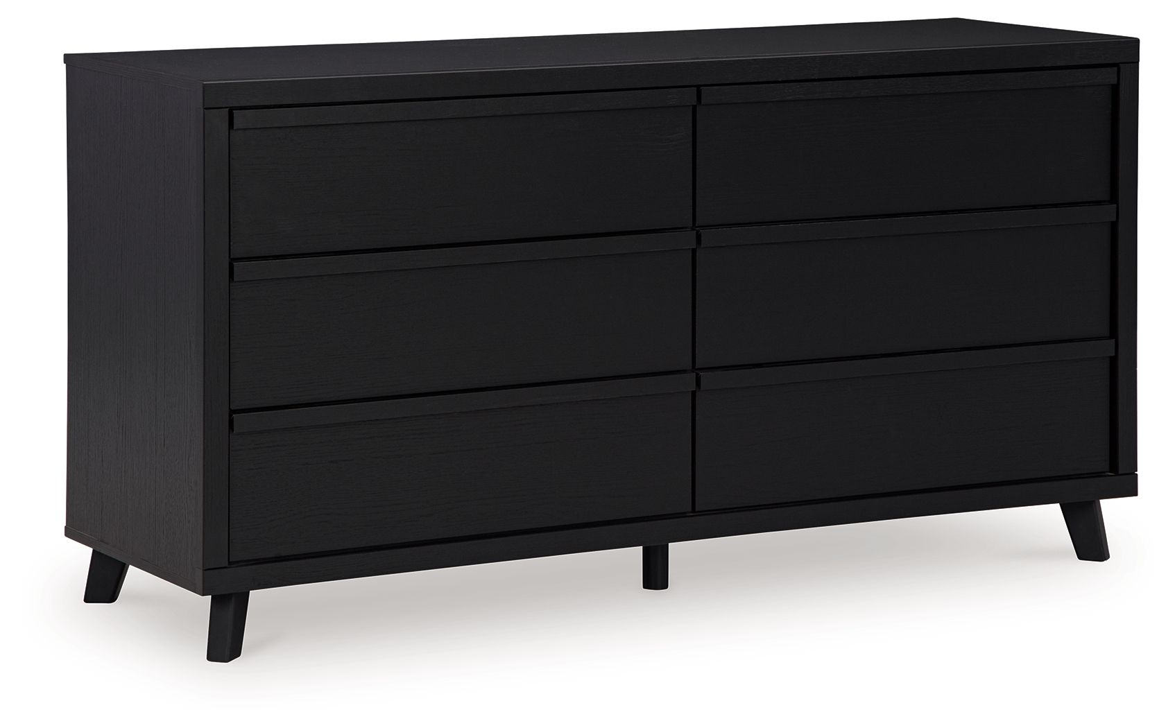 Signature Design by Ashley® Danziar - Black - Six Drawer Dresser | Meri Furniture