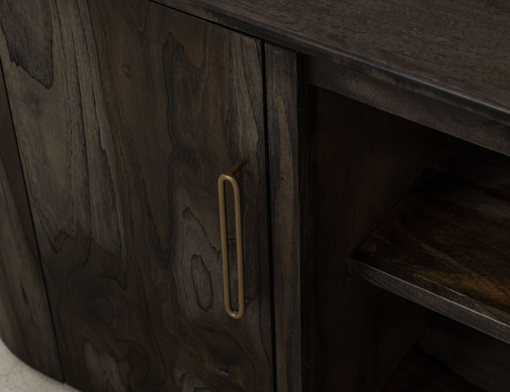 Balam - TV Stand - Oil Black