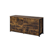 ACME Juvanth - Dresser - Rustic Oak & Black Finish | Meri Furniture
