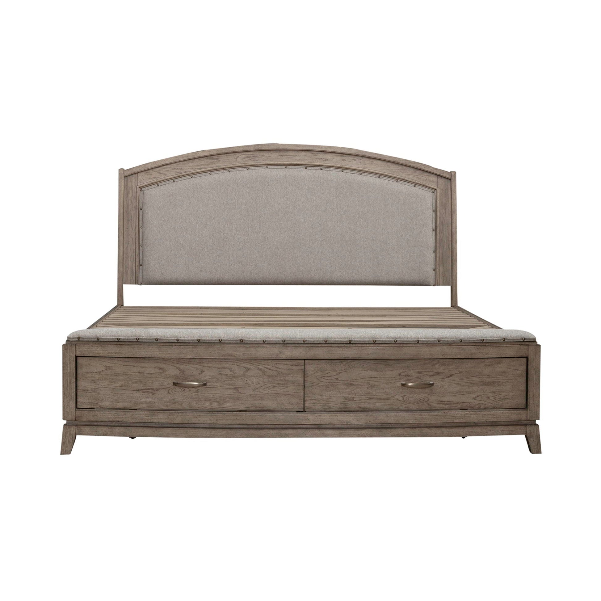 Liberty Furniture Avalon - Upholstered Storage Bed | Meri Furniture