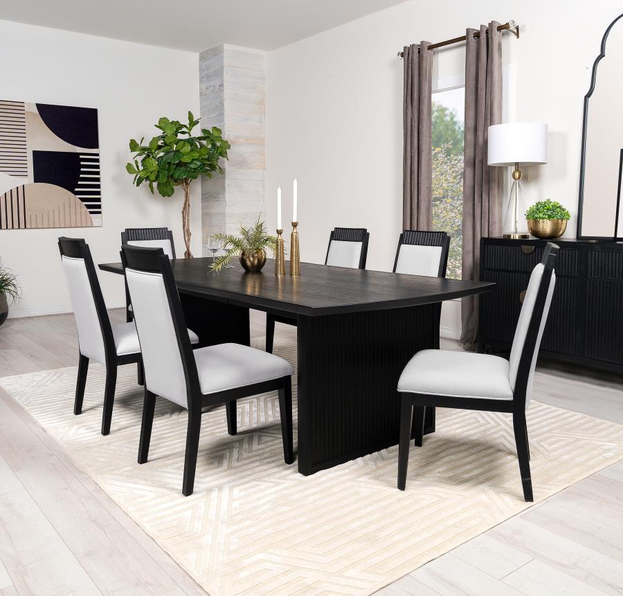 Coaster Fine Furniture Brookmead - Extension Leaf Dining Table Set | Meri Furniture