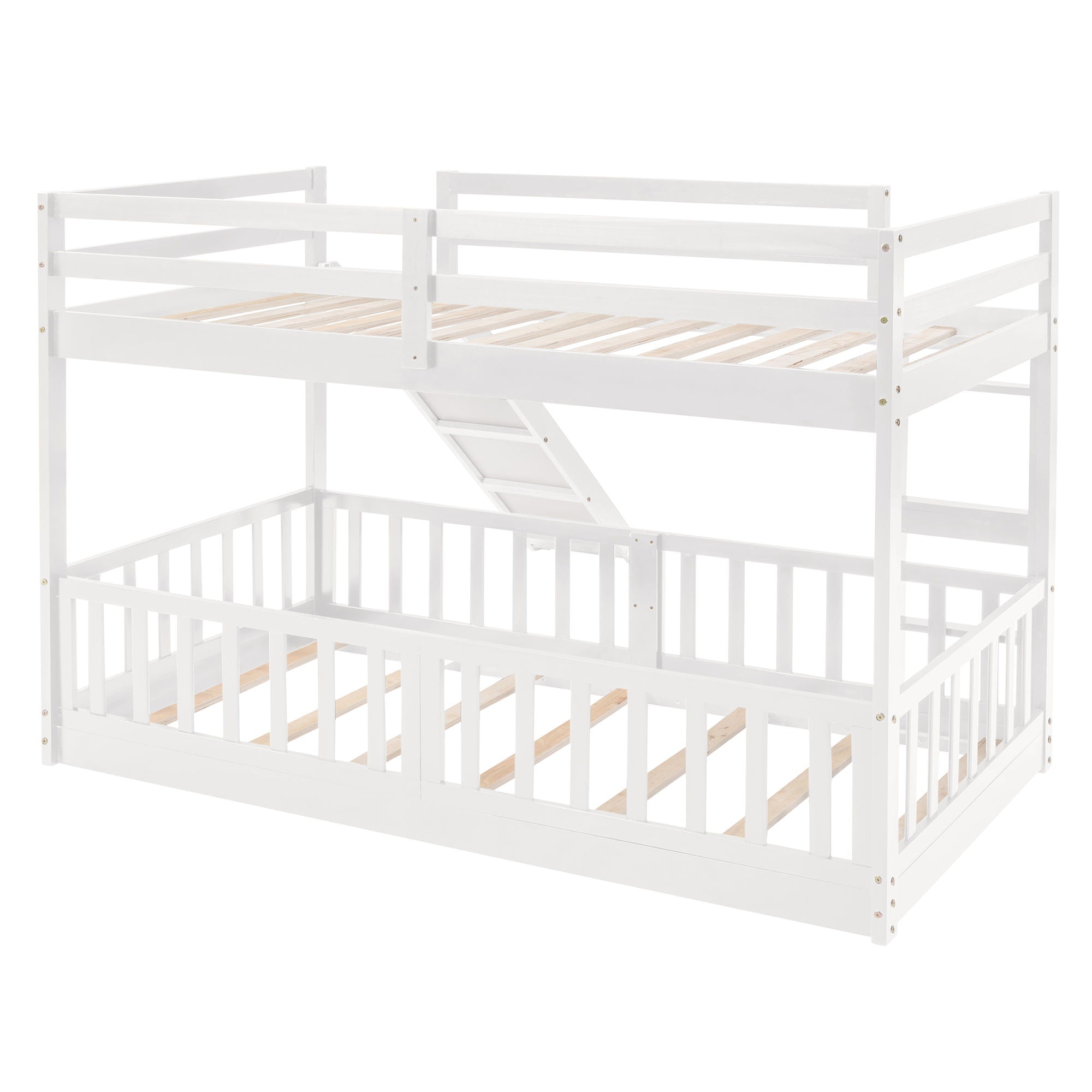 Functional Bunk Bed & Convertible Ladder And Slide