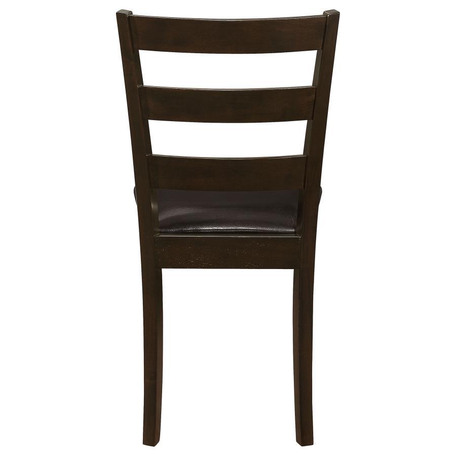 Guillen - 5 Piece Rectangular Dining Table Set - Cappuccino