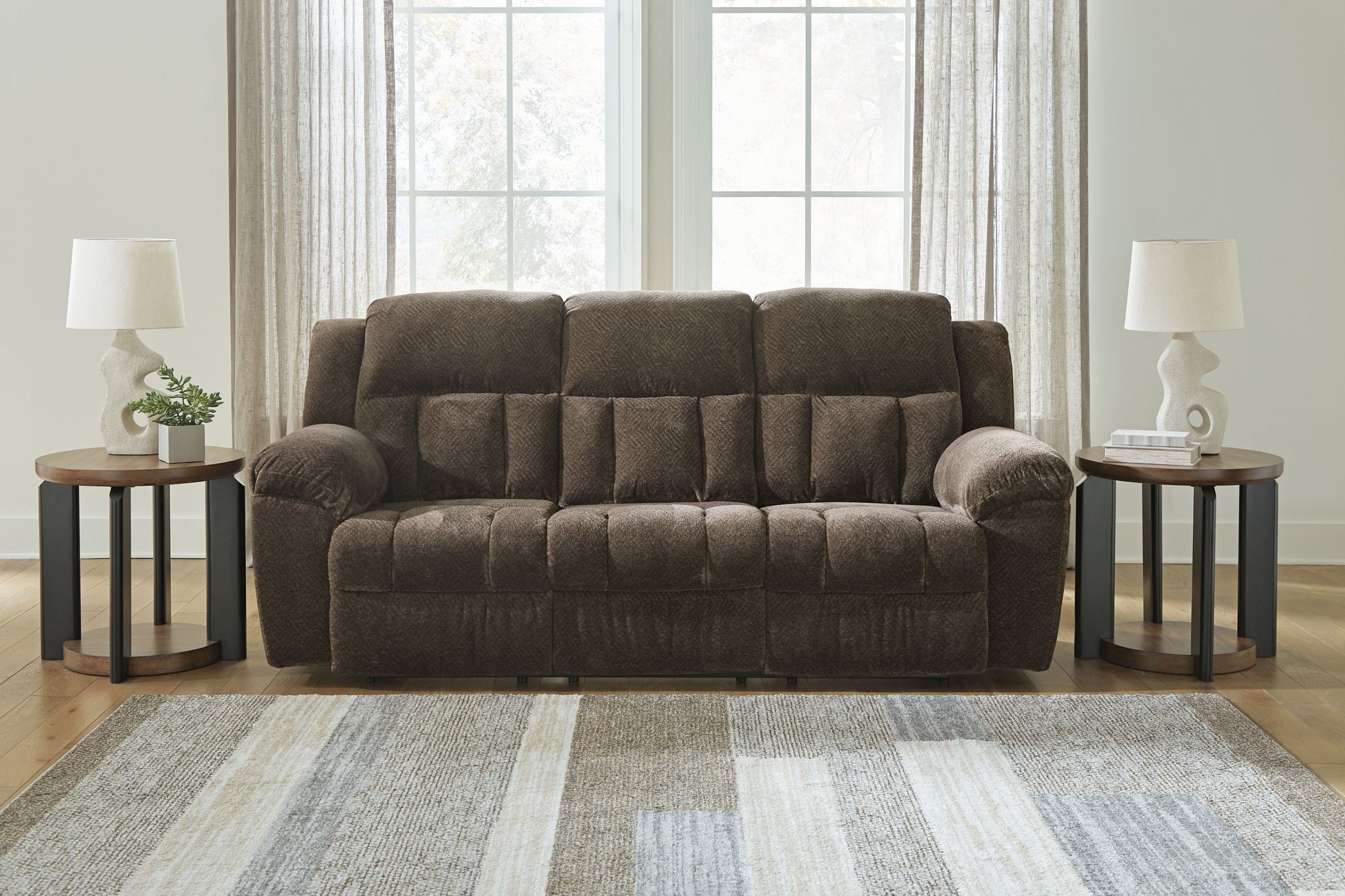 Signature Design by Ashley® Frohn - Reclining Sofa | Meri Furniture