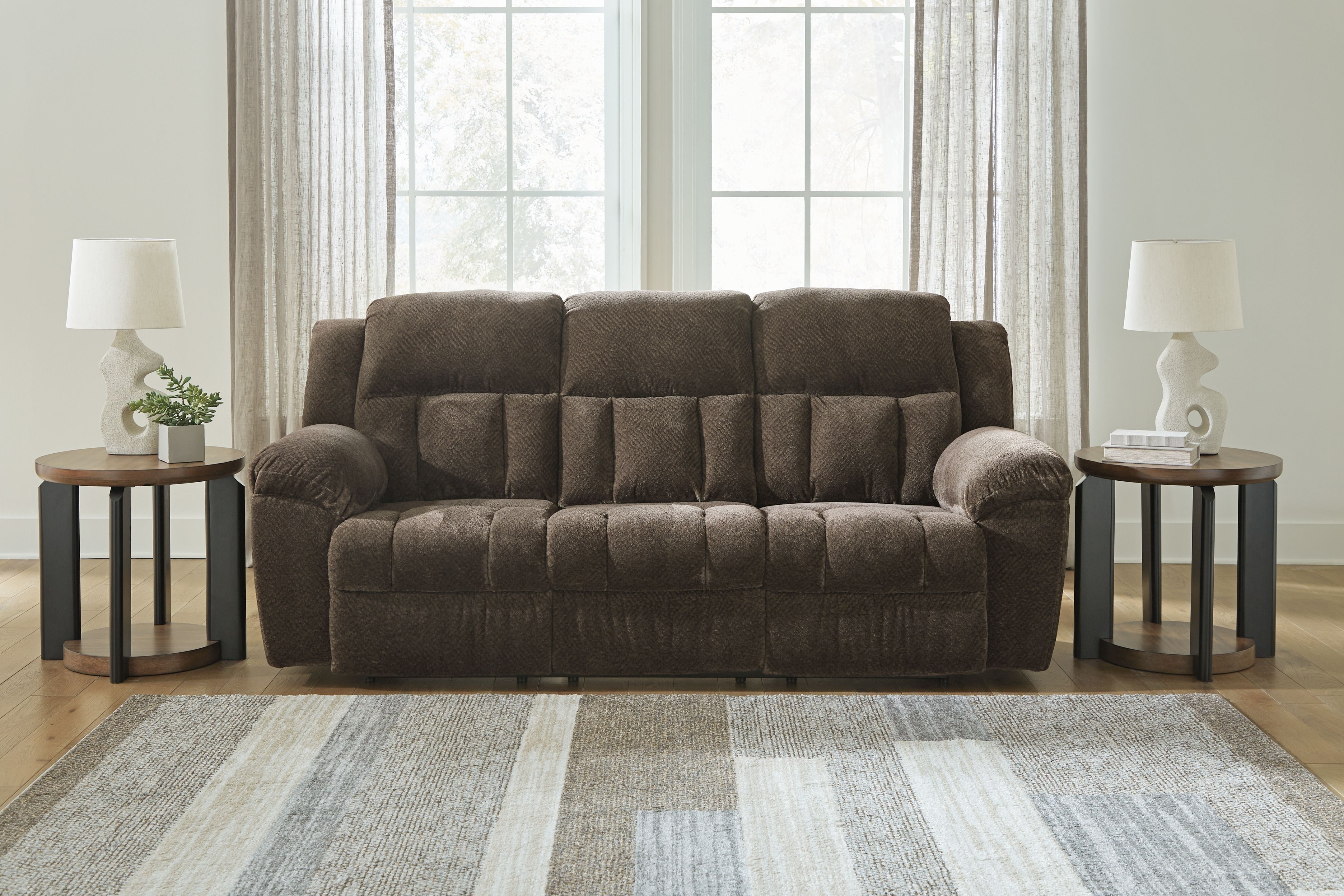 Signature Design by Ashley® Frohn - Reclining Sofa | Meri Furniture