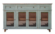 International Furniture Direct Toscana - Console / TV Stand / Buffet - Sage Green | Meri Furniture