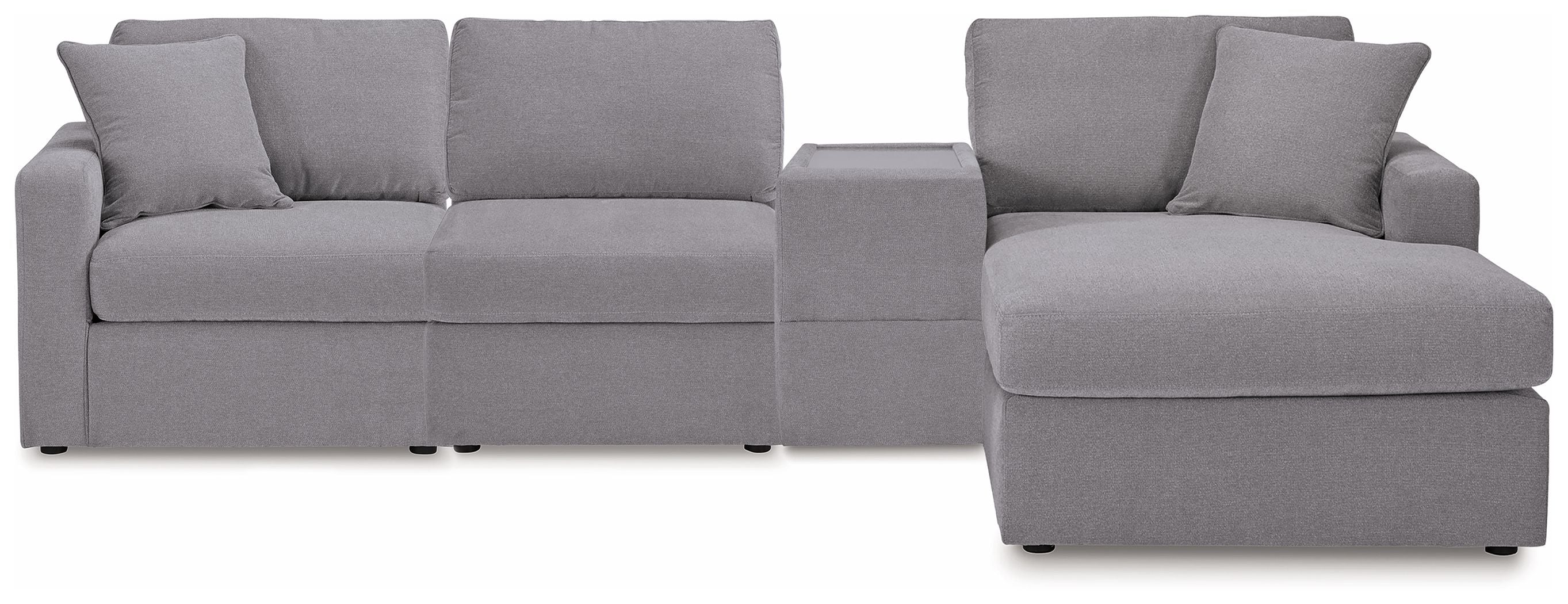 Signature Design by Ashley® Modmax - Granite - Sectional | Meri Furniture