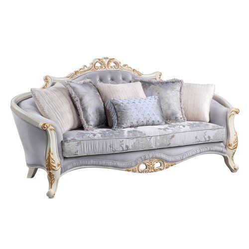 ACME Galelvith - Sofa - Gray Fabric | Meri Furniture