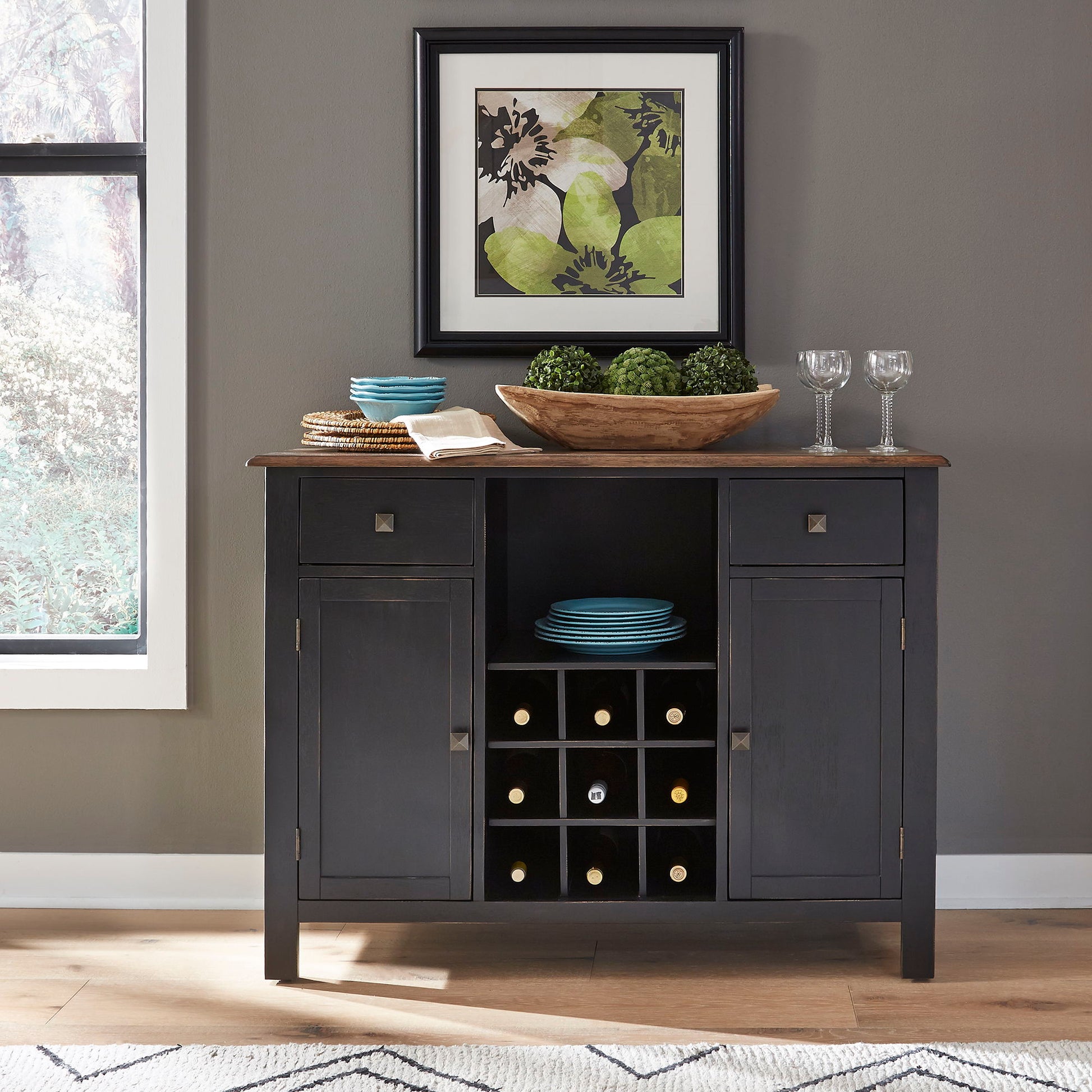 Liberty Furniture Carolina Crossing - Server | Meri Furniture