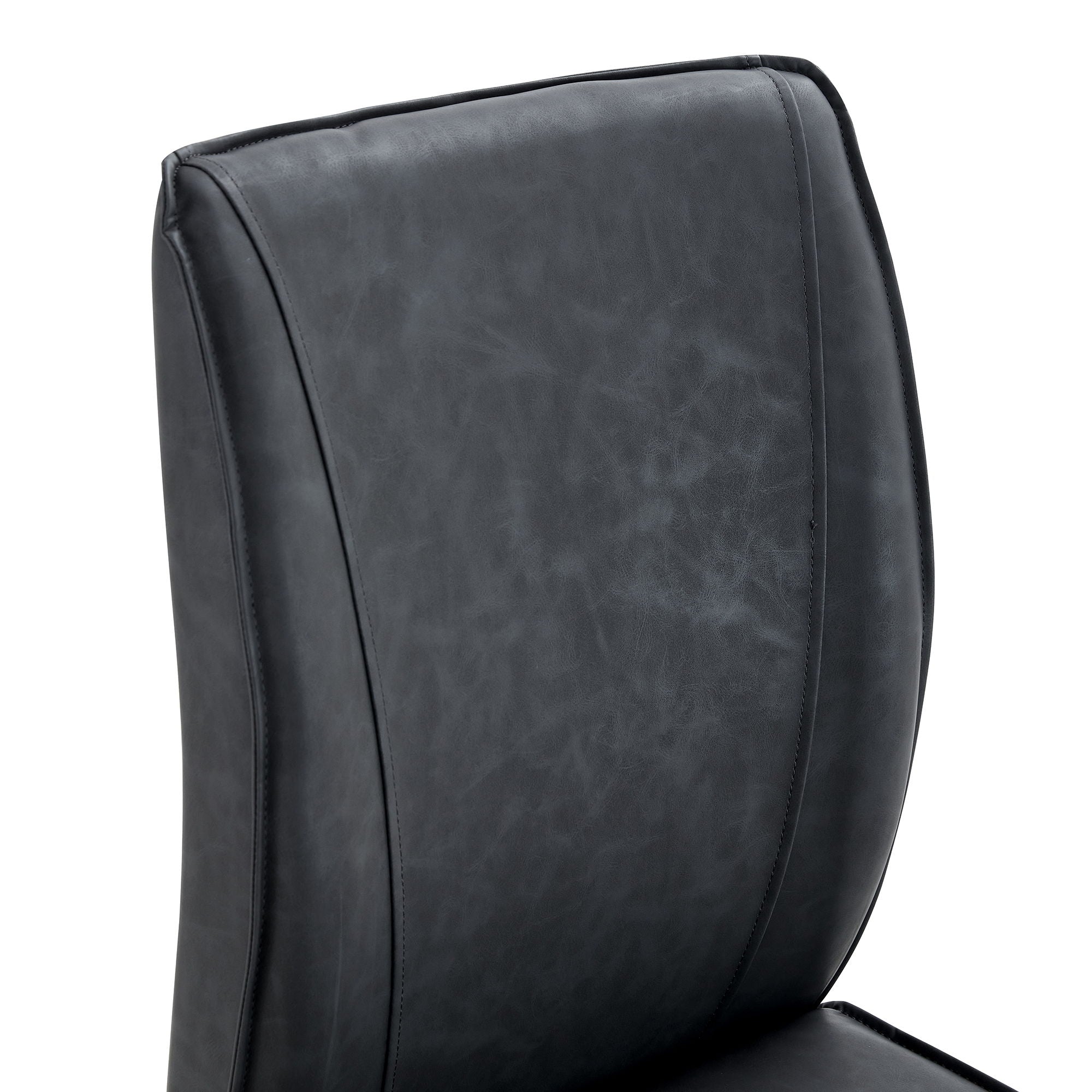 Luxury Simple Arch High Resilience Dining Chair With Arched Leg