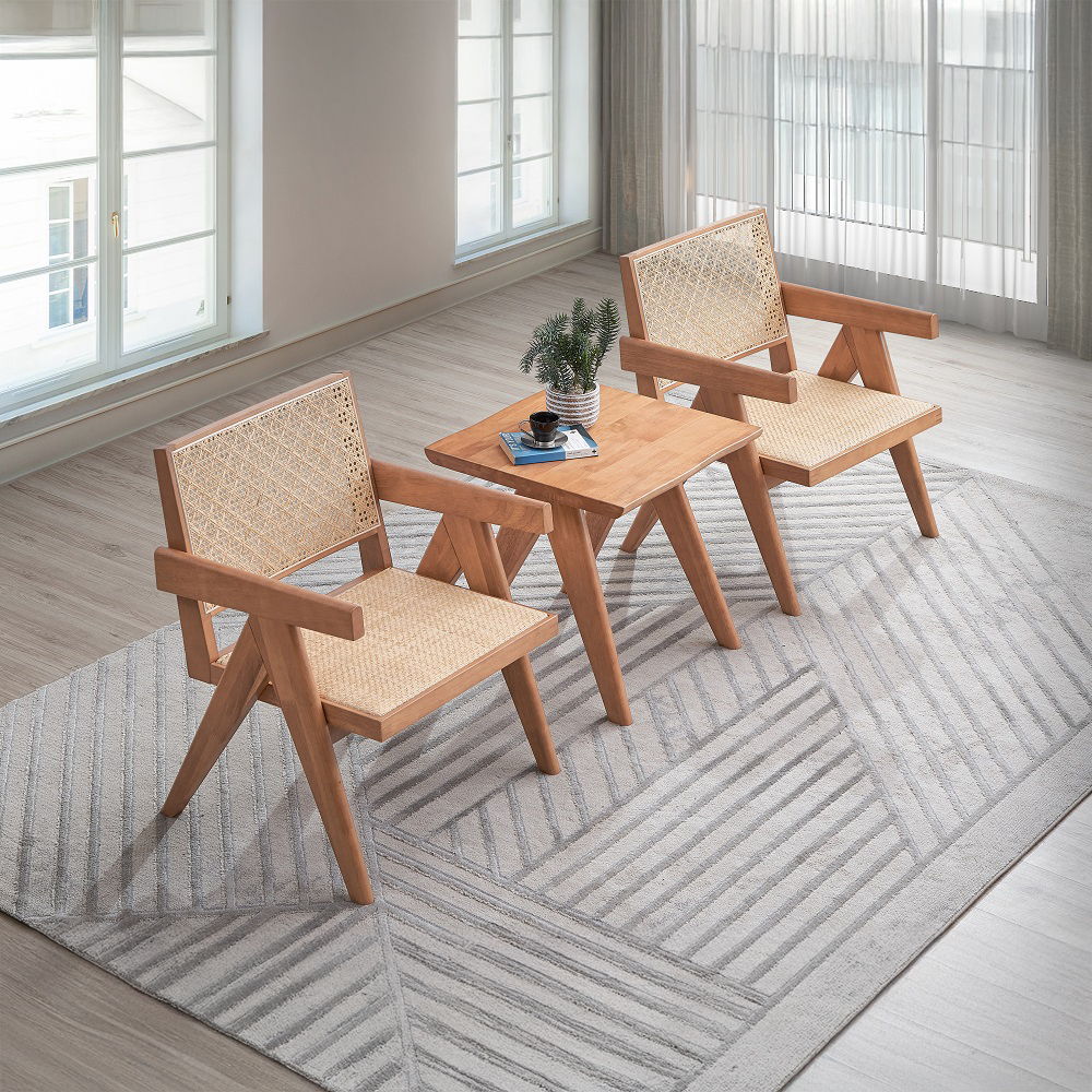 Velentina - Accent Table - Natural