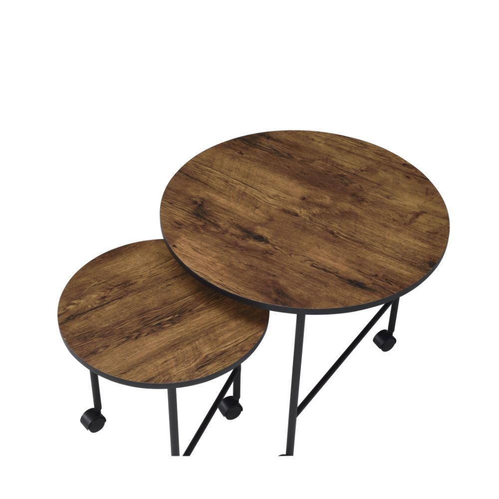ACME Oblis - Coffee Table - Vintage Oak | Meri Furniture