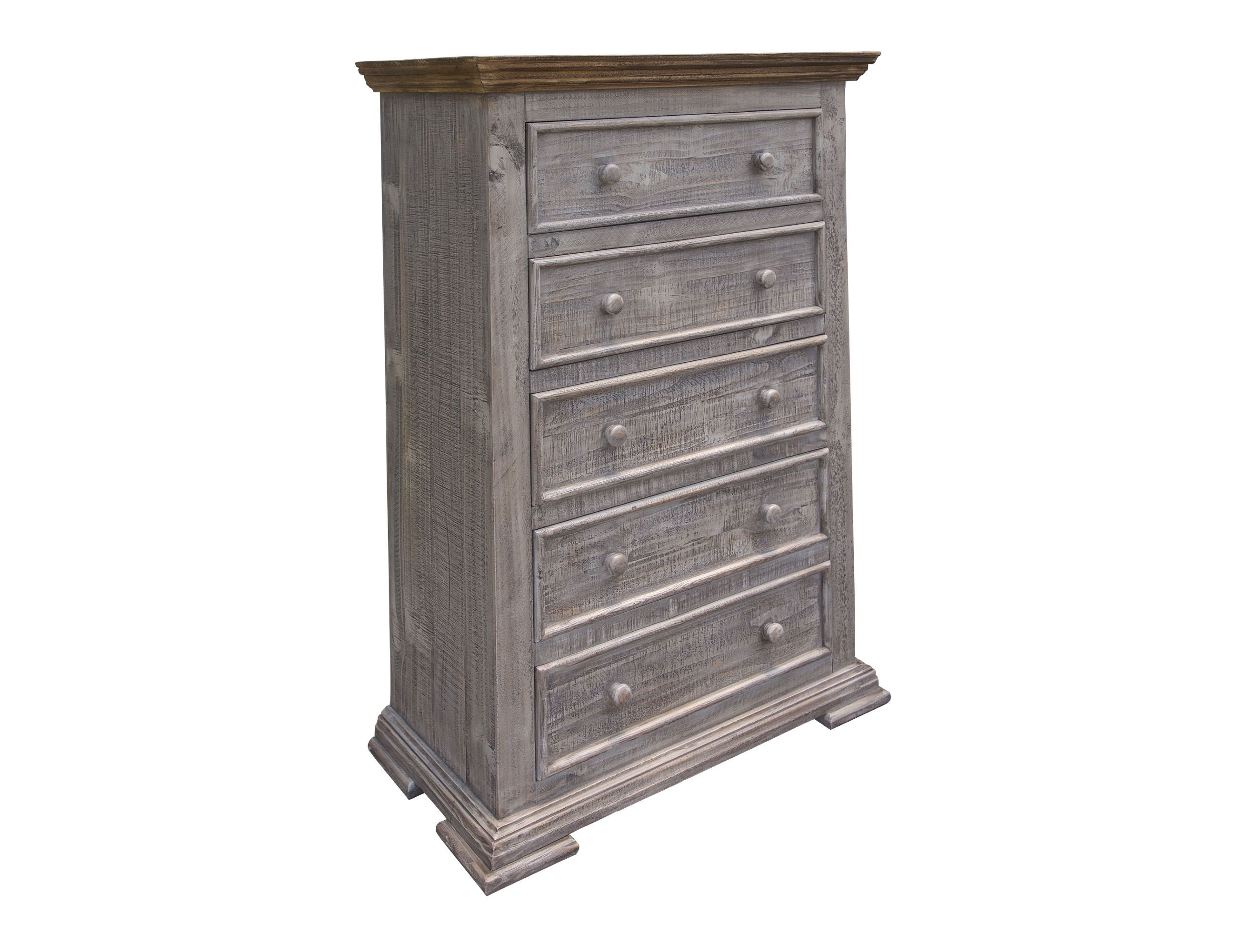 International Furniture Direct Catalina - Chest - Weathered Gray | Meri Furniture