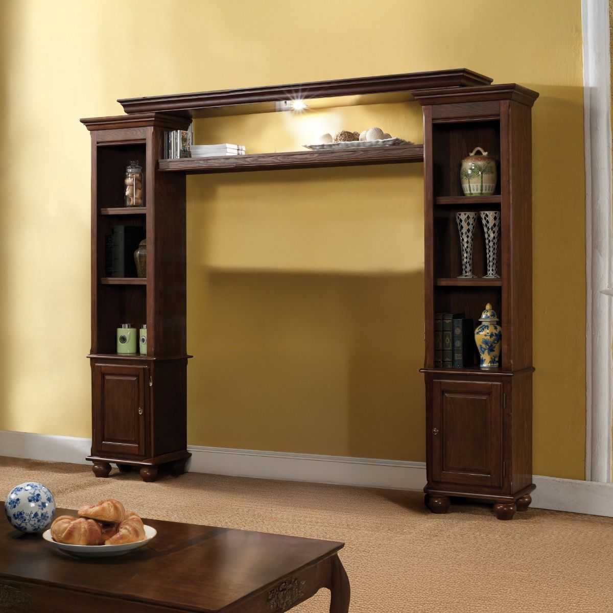 Dita - Entertainment Center Same Color As 21380Q) - Walnut