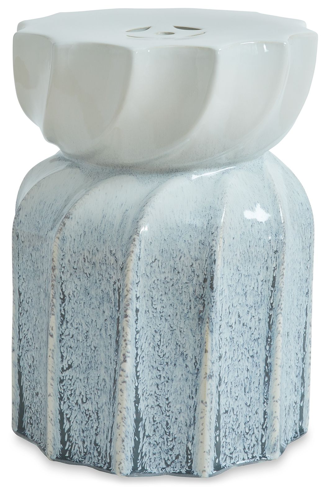 Signature Design by Ashley® Michamere - Gray / Taupe - Stool | Meri Furniture