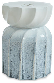 Signature Design by Ashley® Michamere - Gray / Taupe - Stool | Meri Furniture