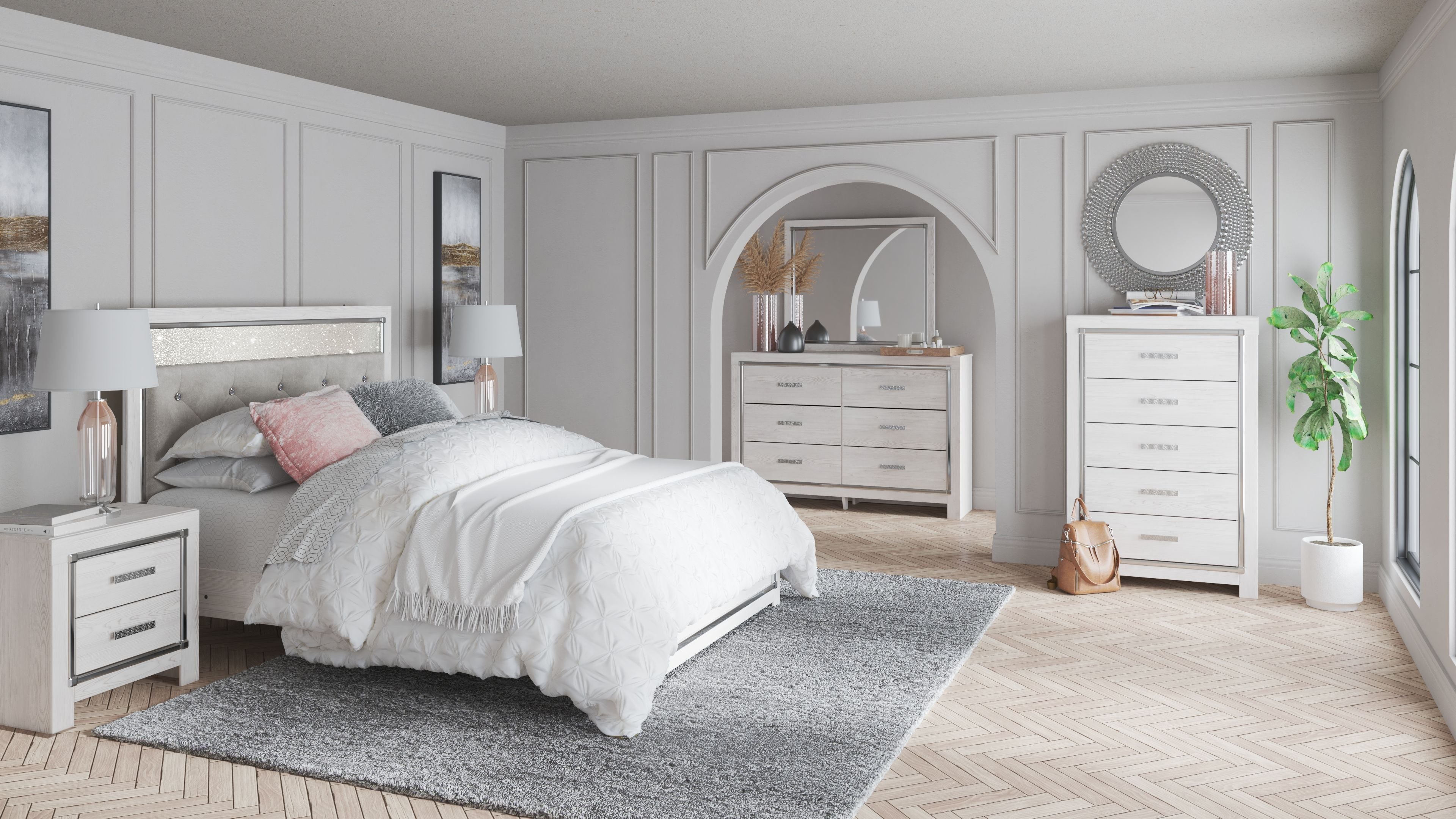 Signature Design by Ashley® Altyra - Panel Bedroom Set | Meri Furniture