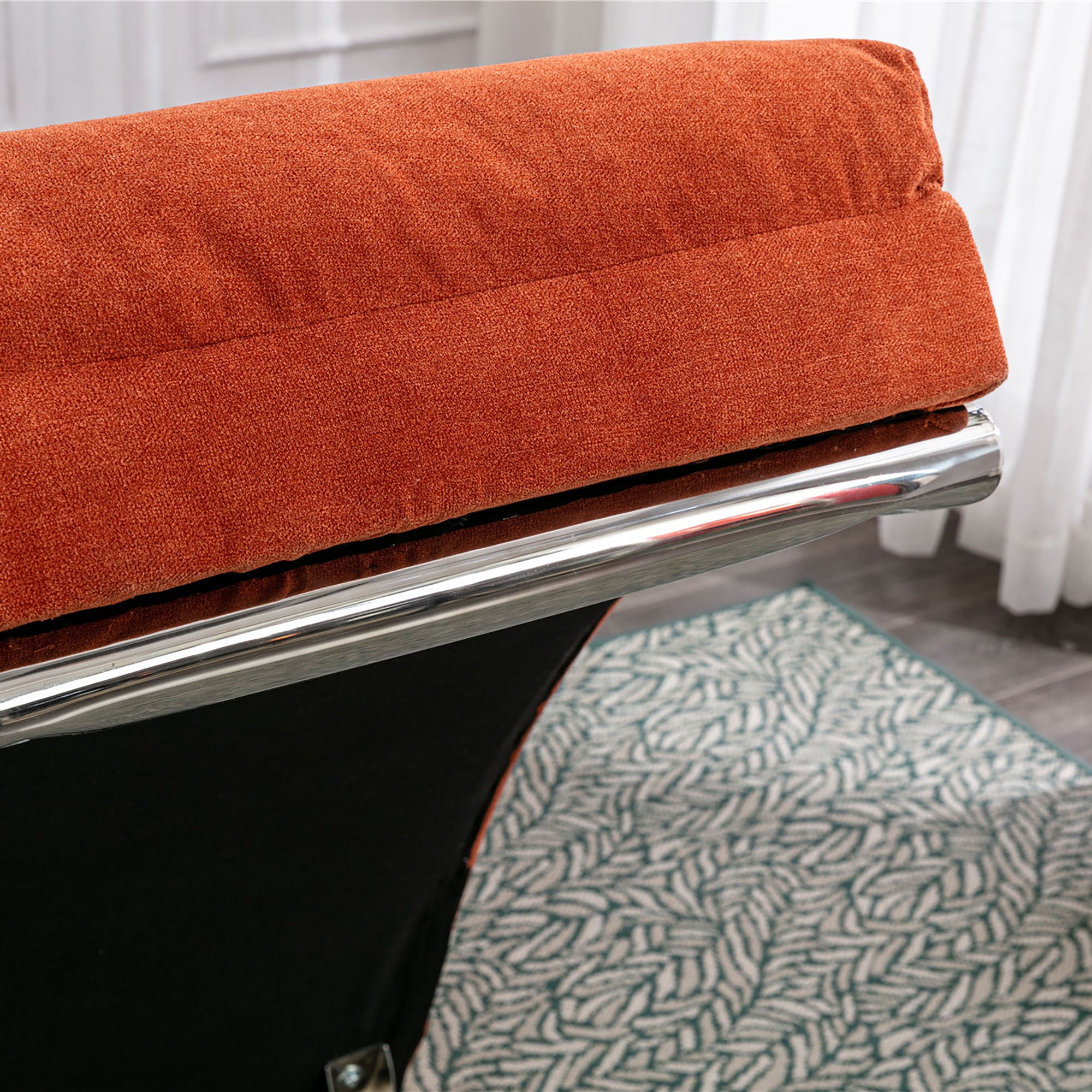 Massage Chaise Lounge Indoor With Remote Control, Ergonomic Electric Massage Lounger