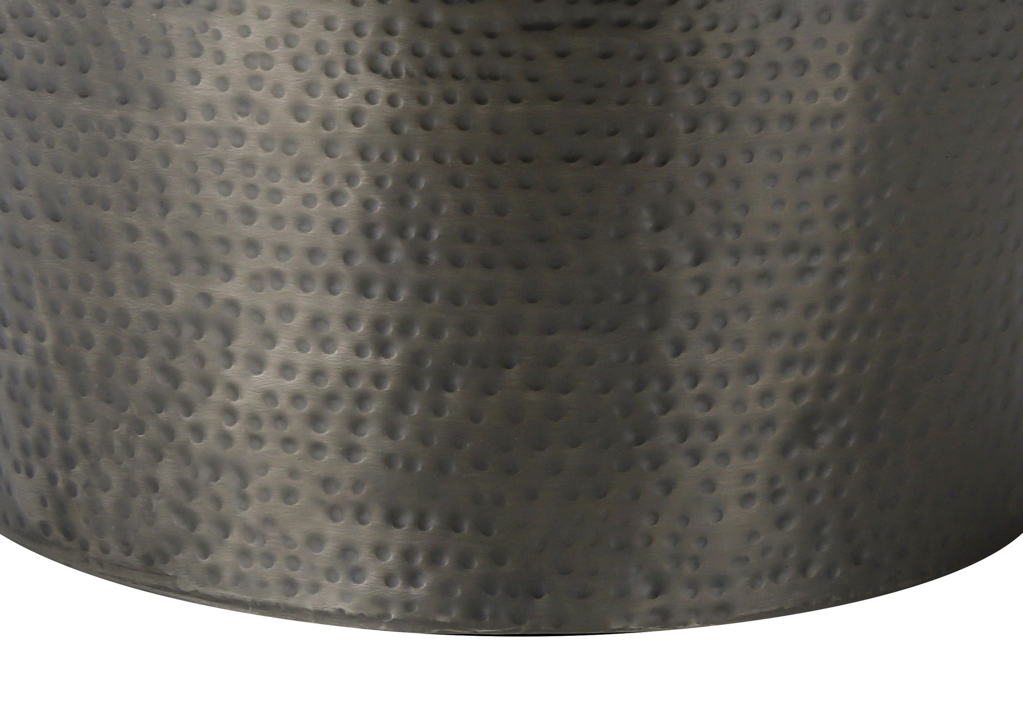 Drum Accent Side Table, Elegant Design