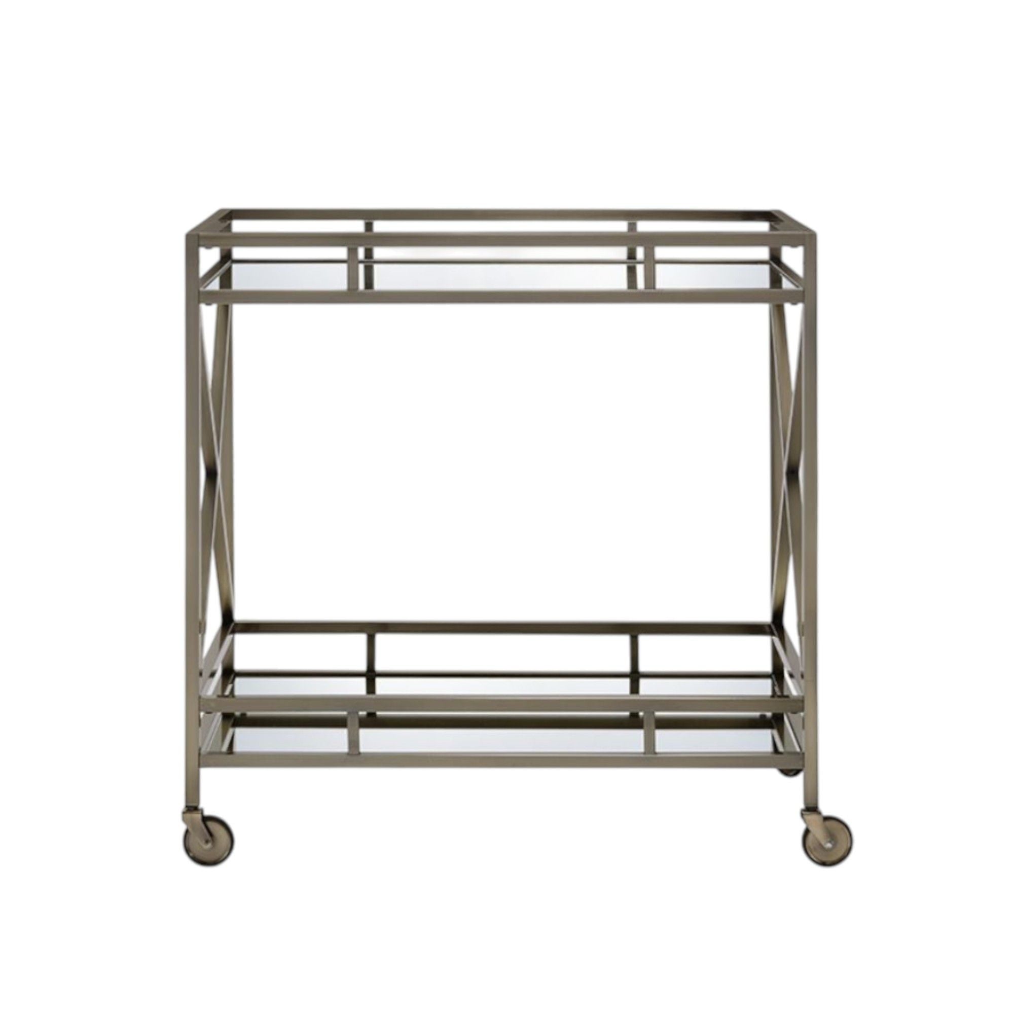 Kristensen - Serving Cart - Antique Gold