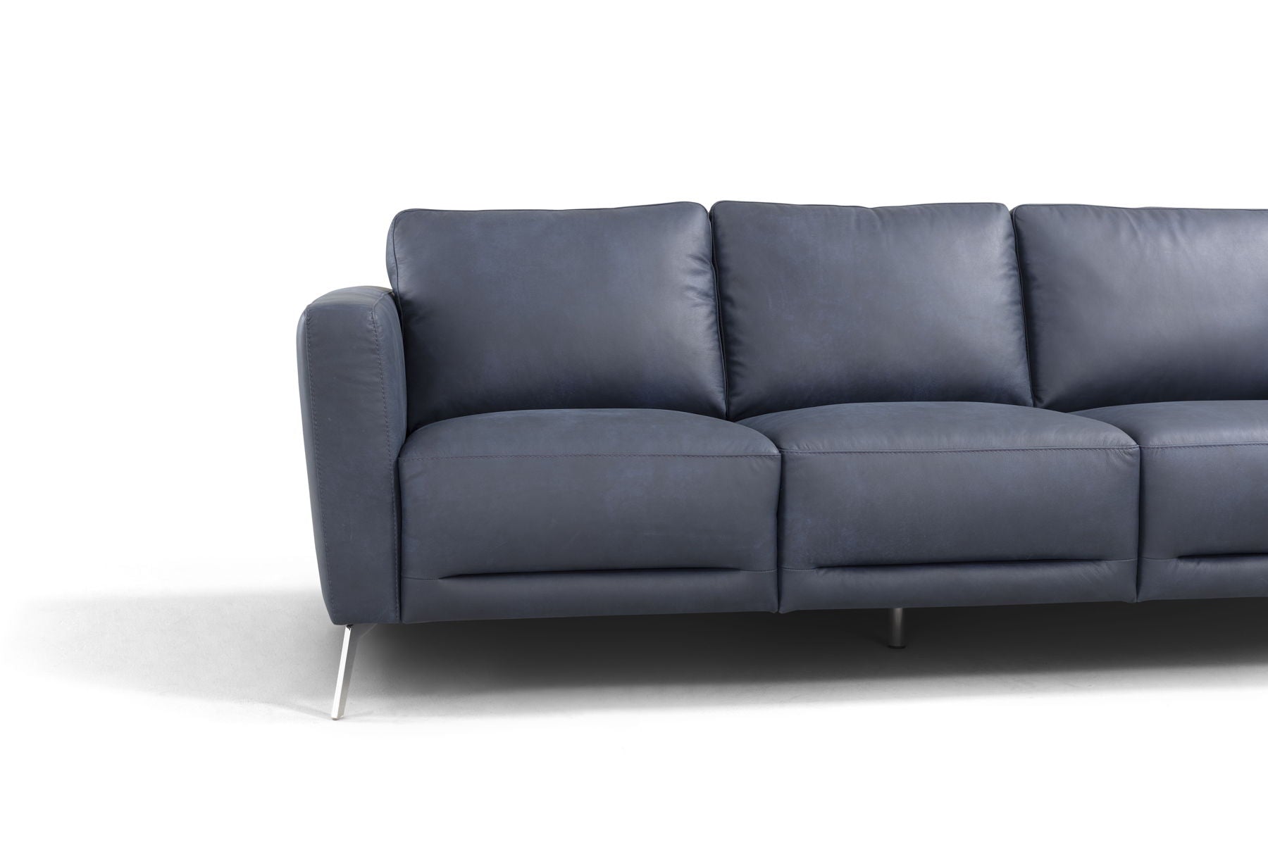 ACME Astonic - Sofa - Blue Leather | Meri Furniture
