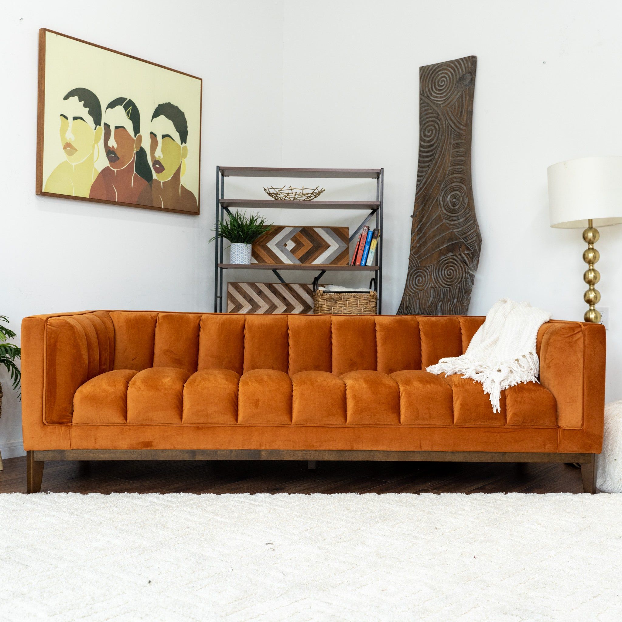 Melissa - Mid Century Modern Sofa