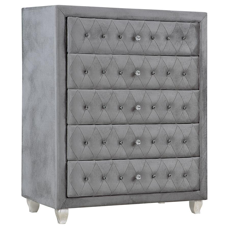 Coaster Fine Furniture Deanna - 5-Drawer Bedroom Chest | Meri Furniture
