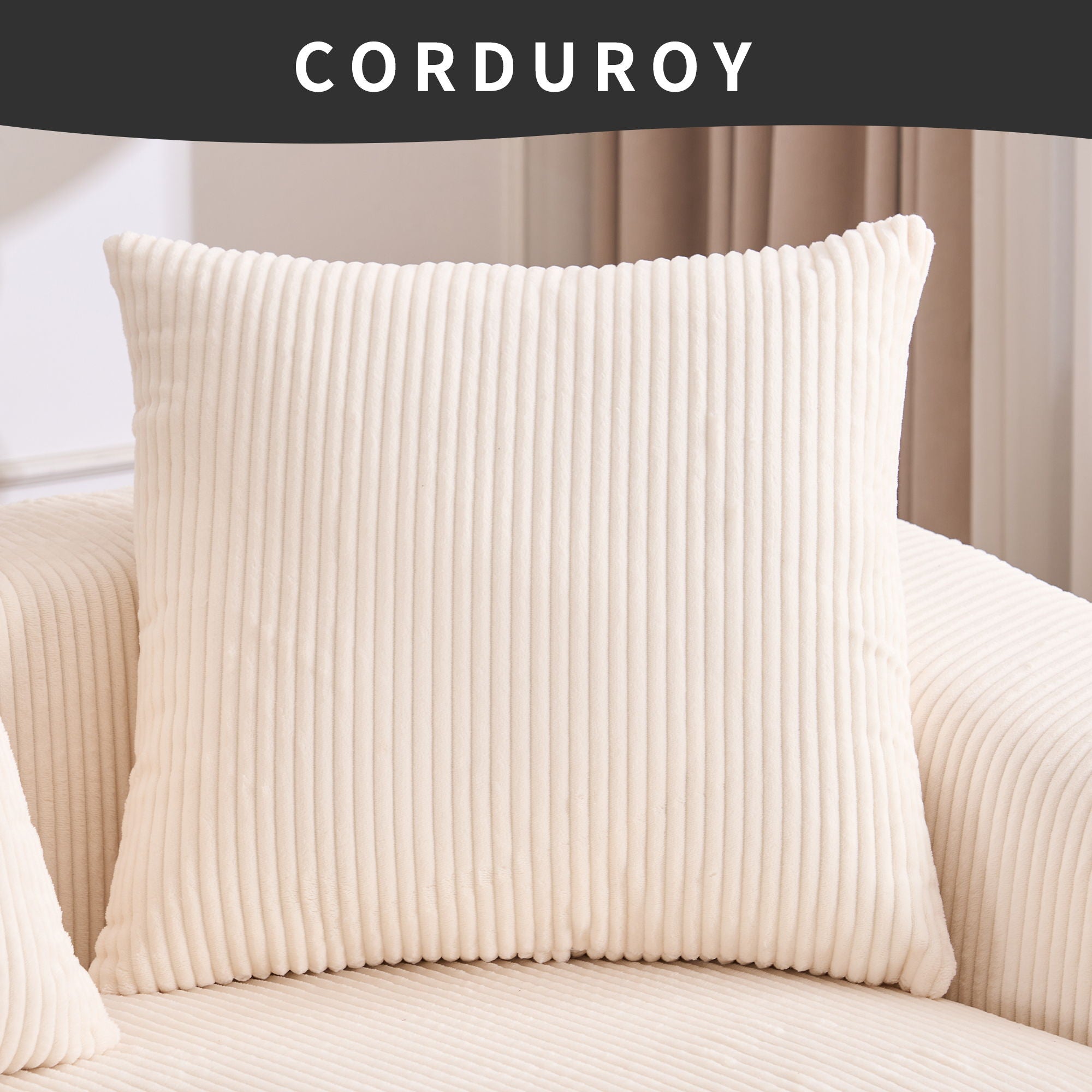 Combined 3 Seater Sofa With 4 Pillows