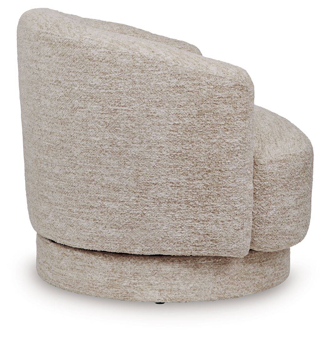 Signature Design by Ashley® Wardsor - Stone - Swivel Chair | Meri Furniture
