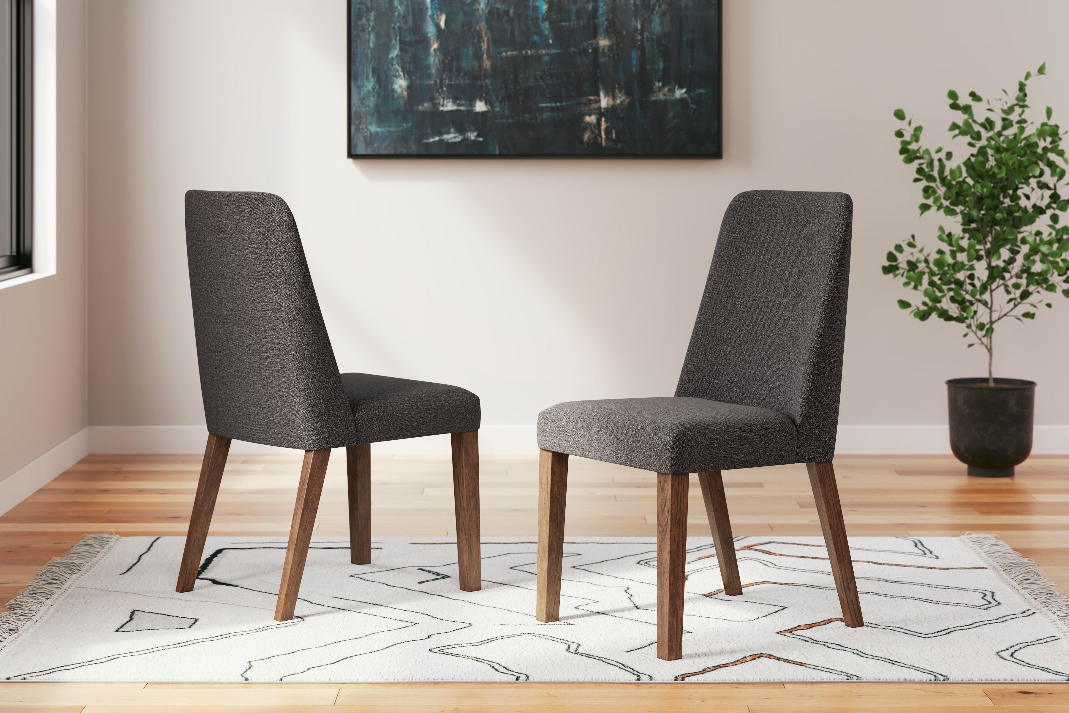 Signature Design by Ashley® Lyncott - Dining Uph Side Chair (Set of 2) | Meri Furniture