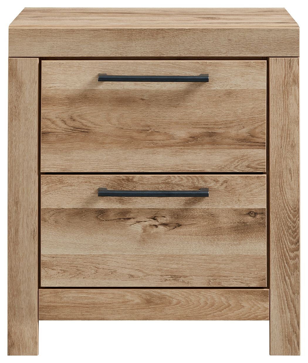 Signature Design by Ashley® Hyanna - Tan Brown - Two Drawer Night Stand | Meri Furniture