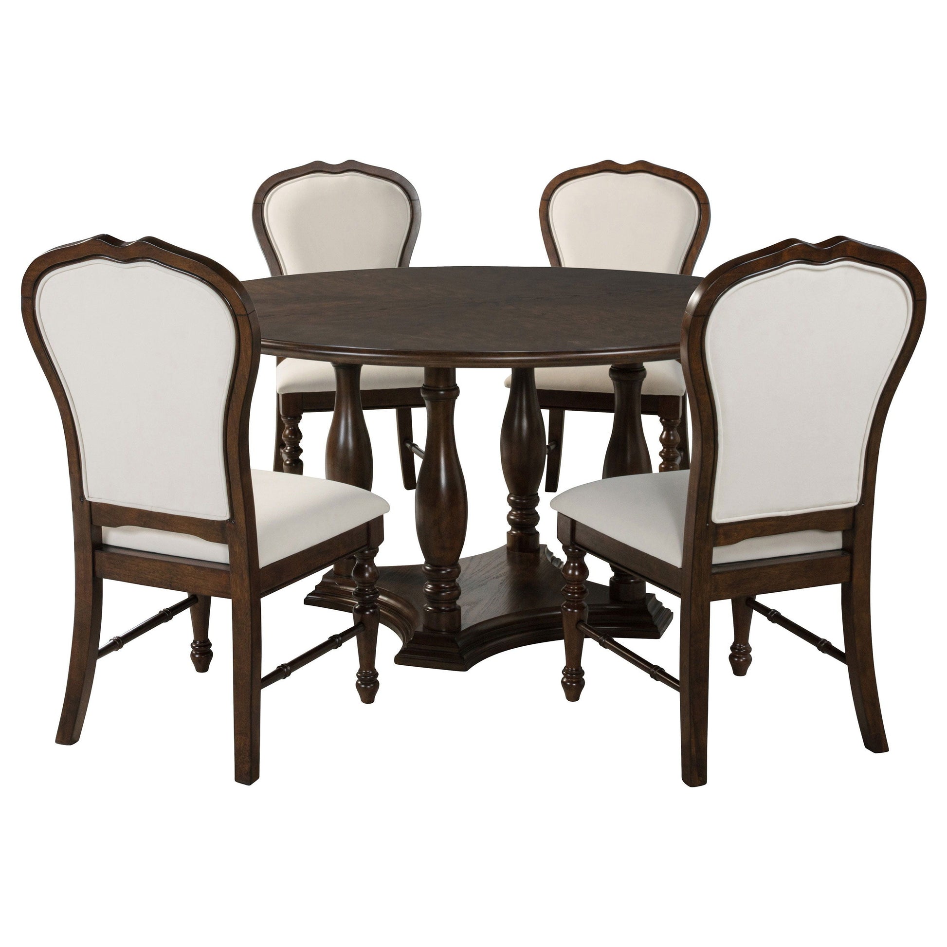 Coaster Fine Furniture Landon - Round Dining Table Set | Meri Furniture