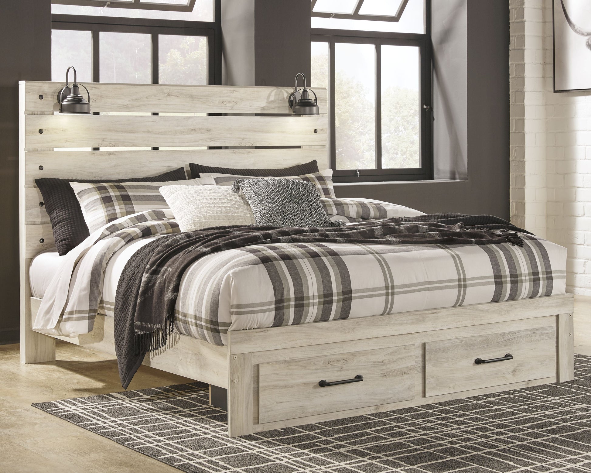 Signature Design by Ashley® Cambeck - Panel Bed | Meri Furniture