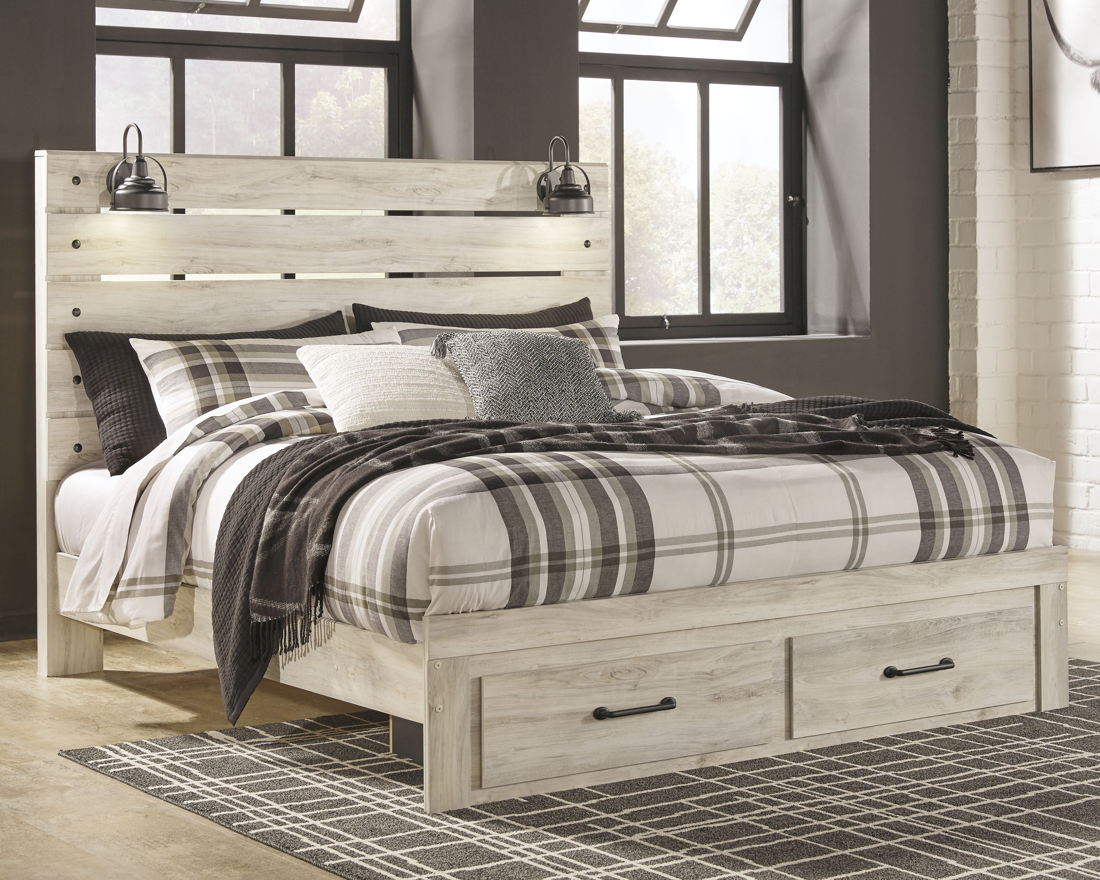 Signature Design by Ashley® Cambeck - Panel Bed | Meri Furniture