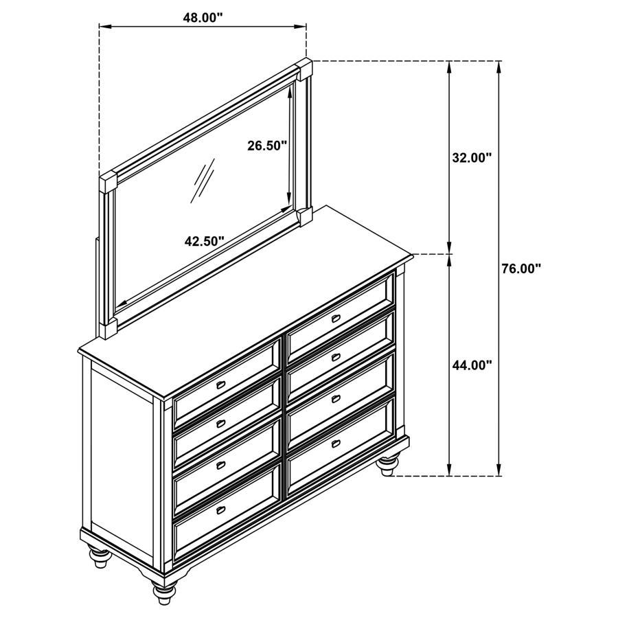 Andover - 8-Drawer Dresser