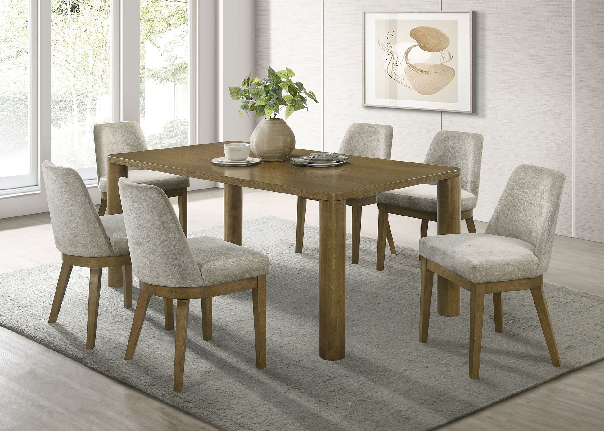 Coaster Fine Furniture Castlewood - Rectangular Dining Set | Meri Furniture