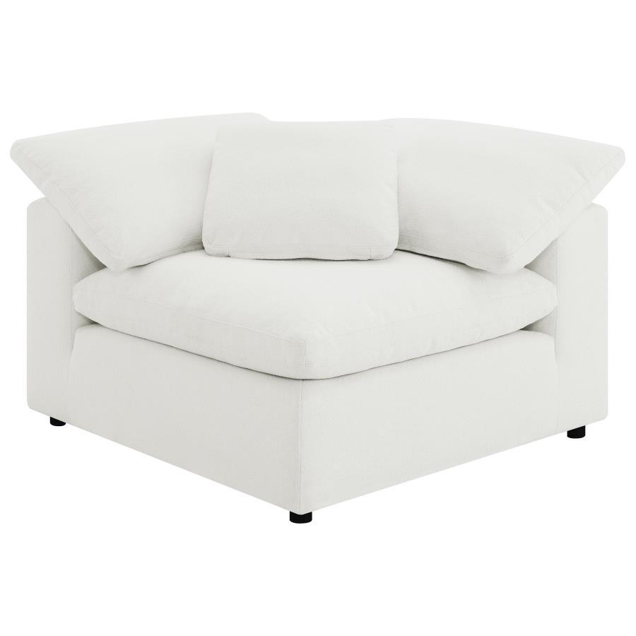 Coaster Fine Furniture Raleigh - Boucle Upholstered Modular Sectional | Meri Furniture