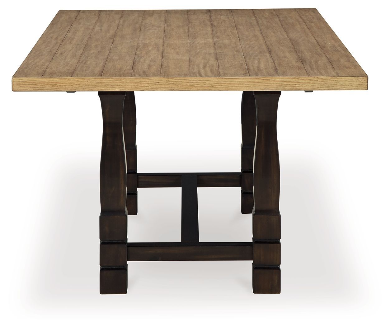 Signature Design by Ashley® Charterton - Two-tone Brown - Rectangular Dining Room Table | Meri Furniture