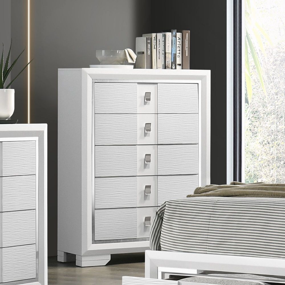 ACME Elain - Chest - White | Meri Furniture