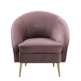 Abey - Chair - Pink Velvet