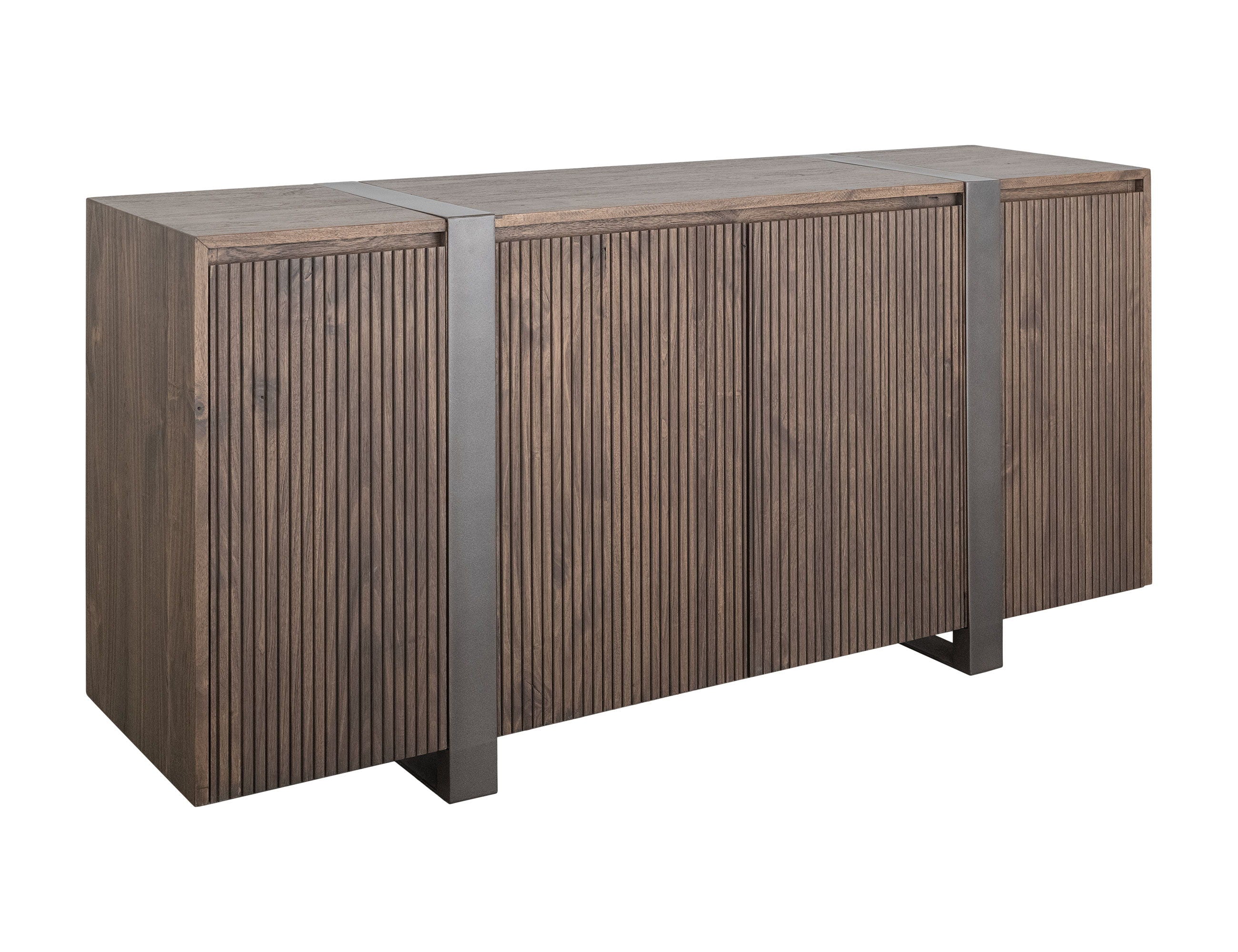 International Furniture Direct Haab - Console - Brown | Meri Furniture