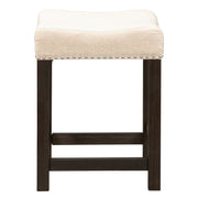 Liberty Furniture Heatherbrook - Upholstered Console Stool - Black | Meri Furniture